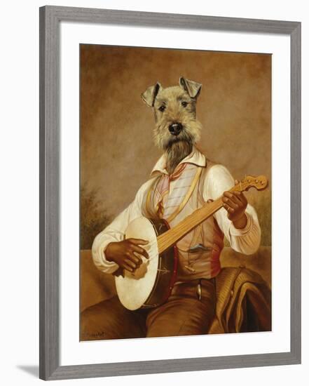 The Troubadour-Thierry Poncelet-Framed Giclee Print