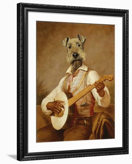 The Troubadour-Thierry Poncelet-Framed Giclee Print