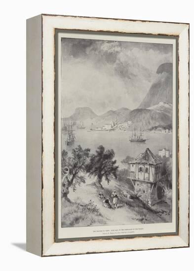 The Trouble in Crete, Suda Bay, on the North-East of the Island-William 'Crimea' Simpson-Framed Premier Image Canvas