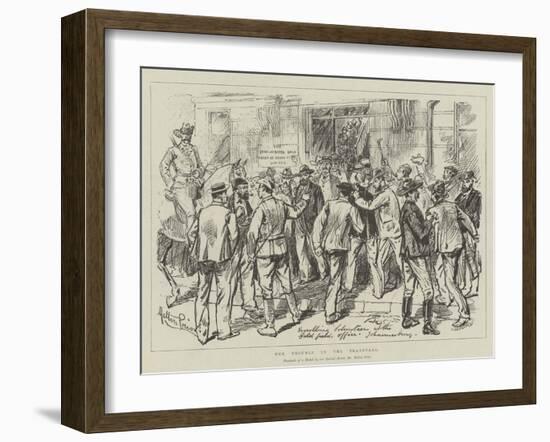 The Trouble in the Transvaal-Melton Prior-Framed Giclee Print