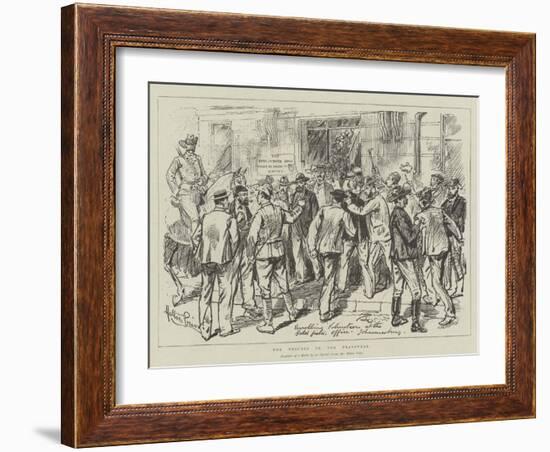 The Trouble in the Transvaal-Melton Prior-Framed Giclee Print