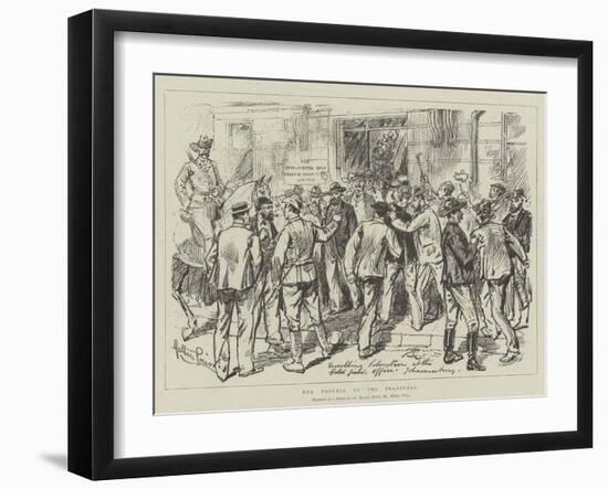 The Trouble in the Transvaal-Melton Prior-Framed Giclee Print