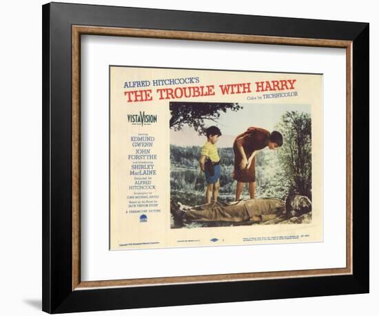 The Trouble With Harry, 1955-null-Framed Art Print