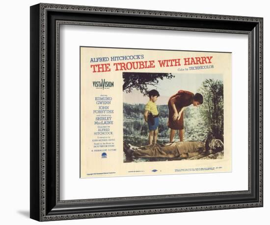 The Trouble With Harry, 1955-null-Framed Art Print