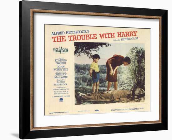 The Trouble With Harry, 1955-null-Framed Art Print