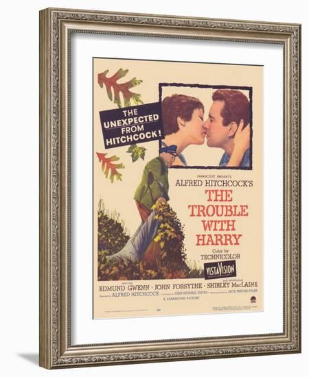 The Trouble With Harry, 1955-null-Framed Art Print