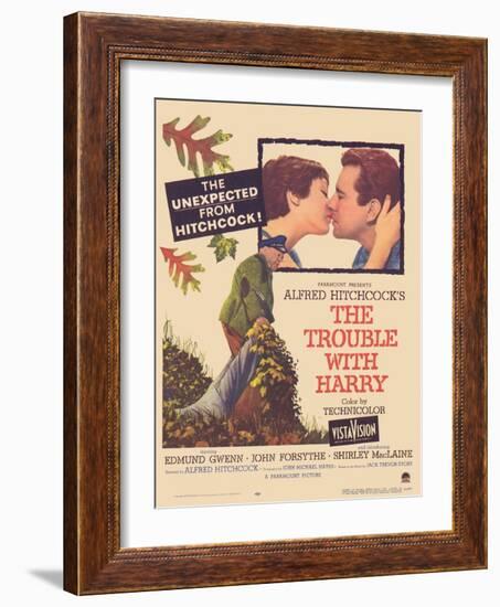 The Trouble With Harry, 1955-null-Framed Art Print