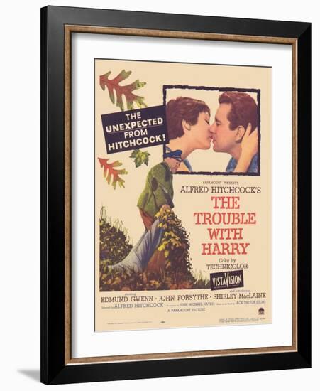 The Trouble With Harry, 1955-null-Framed Art Print