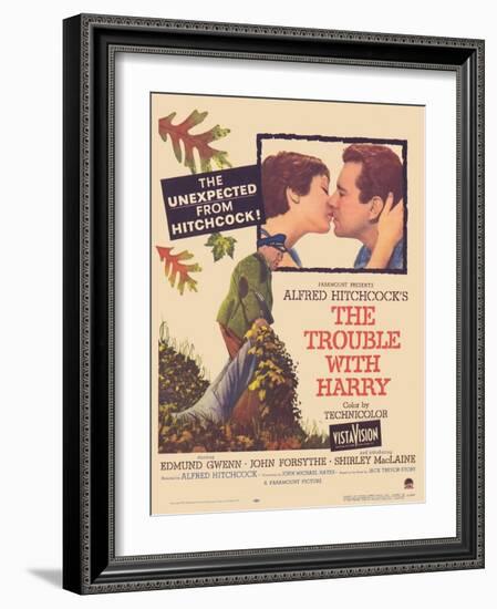 The Trouble With Harry, 1955-null-Framed Art Print