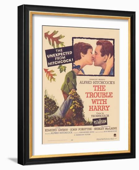 The Trouble With Harry, 1955-null-Framed Art Print