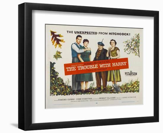 The Trouble with Harry, 1955-null-Framed Giclee Print