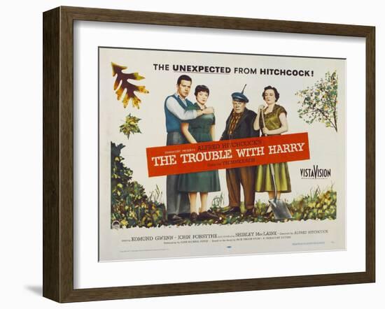 The Trouble with Harry, 1955-null-Framed Giclee Print