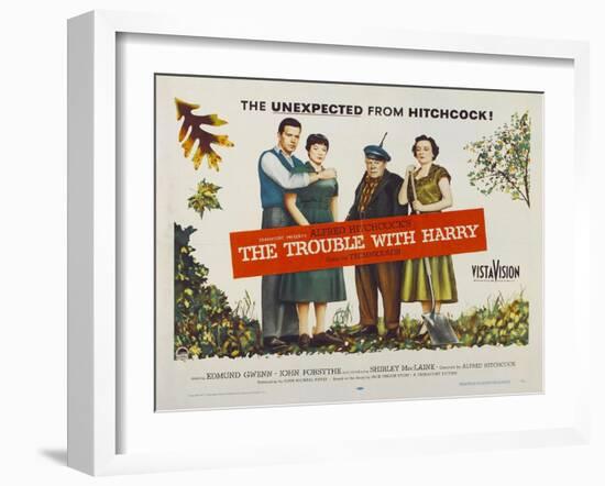 The Trouble with Harry, 1955-null-Framed Giclee Print