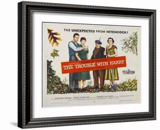 The Trouble with Harry, 1955-null-Framed Giclee Print