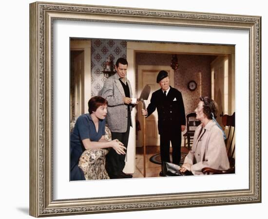 "THE TROUBLE WITH HARRY" by AlfredHitchcock with Shirley McLaine, John Forsythe, Edmund Gwenn and M-null-Framed Photo