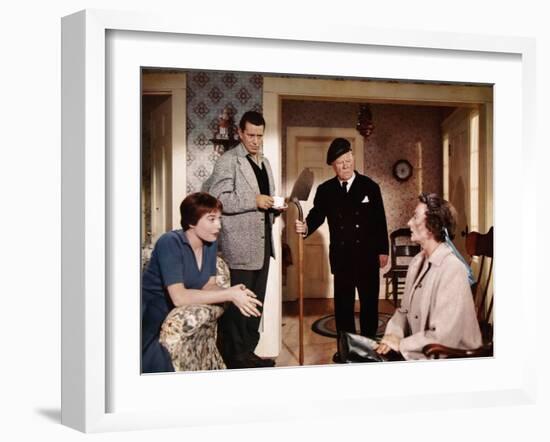 "THE TROUBLE WITH HARRY" by AlfredHitchcock with Shirley McLaine, John Forsythe, Edmund Gwenn and M-null-Framed Photo