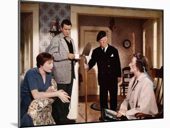 "THE TROUBLE WITH HARRY" by AlfredHitchcock with Shirley McLaine, John Forsythe, Edmund Gwenn and M-null-Mounted Photo