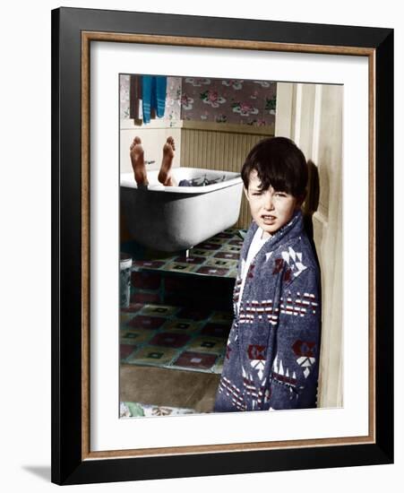 The Trouble With Harry, Jerry Mathers, 1955-null-Framed Photo