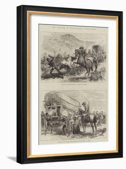 The Troubles in Bechuanaland, South Africa-null-Framed Giclee Print