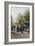 The Troupe Comes to the Village-Luigi Loir-Framed Giclee Print