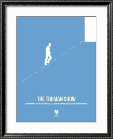 The Truman Show Art Print Naxart Art Com the truman show by naxart
