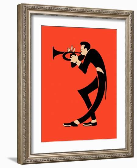 The Trumpet-Mark Rogan-Framed Art Print