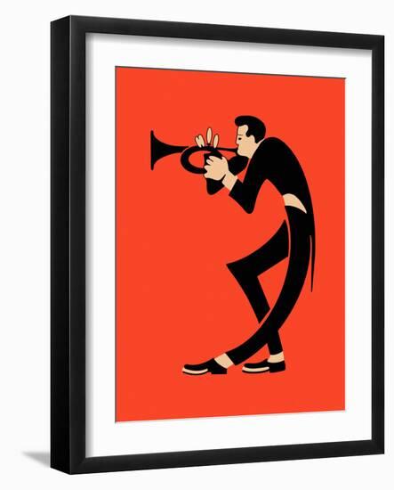 The Trumpet-Mark Rogan-Framed Art Print