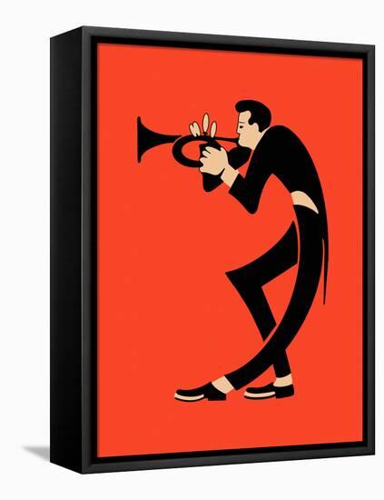 The Trumpet-Mark Rogan-Framed Stretched Canvas