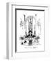"The trustees feel the Reverend Dr. Clapsattle does not harmonize with the?" - New Yorker Cartoon-George Booth-Framed Premium Giclee Print