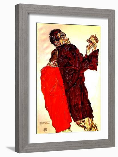 The Truth Unveiled, 1913-Egon Schiele-Framed Giclee Print