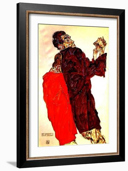 The Truth Unveiled, 1913-Egon Schiele-Framed Giclee Print