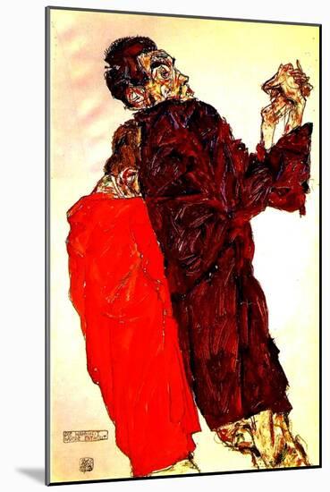 The Truth Unveiled, 1913-Egon Schiele-Mounted Giclee Print