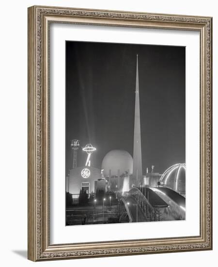 The Trylon and Perisphere-null-Framed Photographic Print