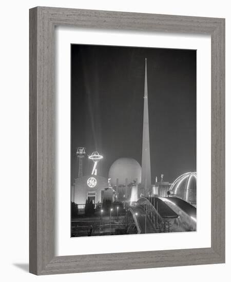 The Trylon and Perisphere-null-Framed Photographic Print