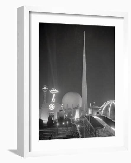 The Trylon and Perisphere-null-Framed Photographic Print