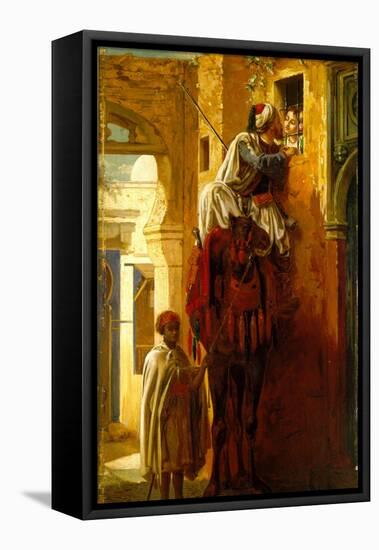 The Tryst, 1840–1904-Jean Leon Gerome-Framed Premier Image Canvas