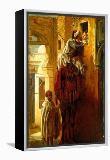 The Tryst, 1840–1904-Jean Leon Gerome-Framed Premier Image Canvas