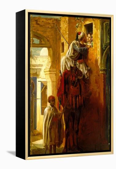 The Tryst, 1840–1904-Jean Leon Gerome-Framed Premier Image Canvas