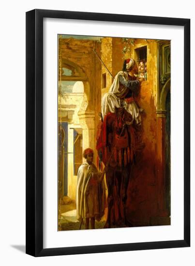 The Tryst, 1840–1904-Jean Leon Gerome-Framed Giclee Print
