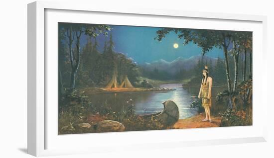 The Tryst, In the Land of Hiawatha-Ambrose Reynaud-Framed Giclee Print