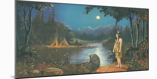 The Tryst, In the Land of Hiawatha-Ambrose Reynaud-Mounted Giclee Print