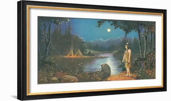 The Tryst, In the Land of Hiawatha-Ambrose Reynaud-Framed Giclee Print