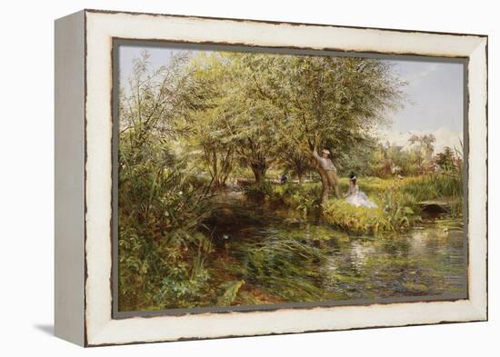 The Trysting Place-Charles James Lewis-Framed Premier Image Canvas