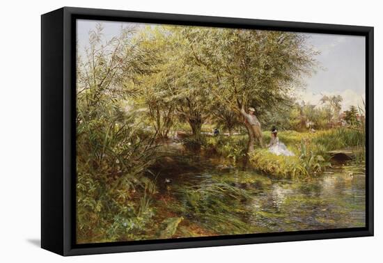 The Trysting Place-Charles James Lewis-Framed Premier Image Canvas