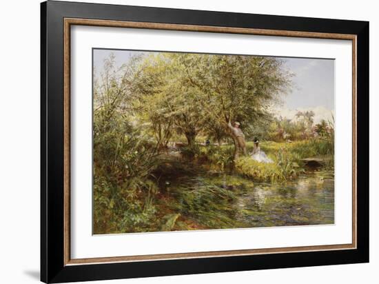 The Trysting Place-Charles James Lewis-Framed Giclee Print