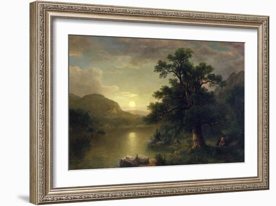 The Trysting Tree, 1868-Asher Brown Durand-Framed Giclee Print