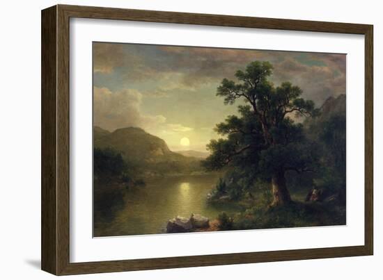 The Trysting Tree, 1868-Asher Brown Durand-Framed Giclee Print