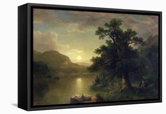 The Trysting Tree, 1868-Asher Brown Durand-Framed Premier Image Canvas