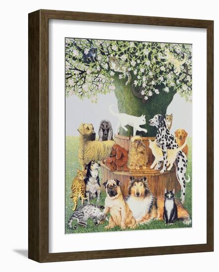 The Trysting Tree-Pat Scott-Framed Giclee Print