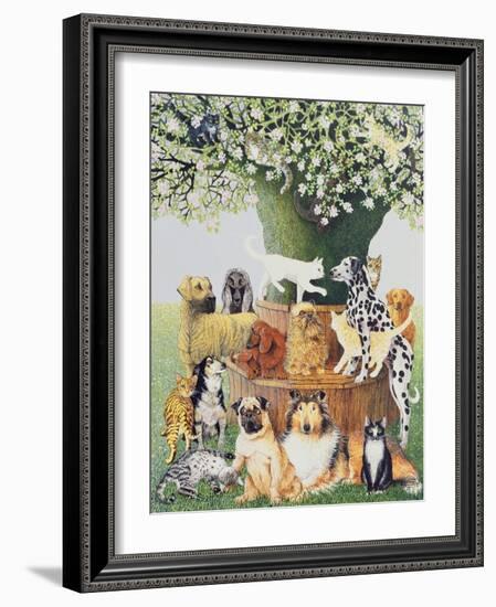 The Trysting Tree-Pat Scott-Framed Giclee Print